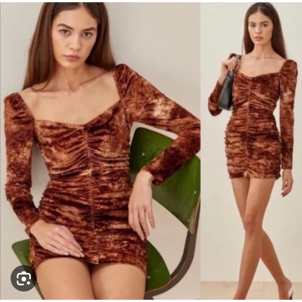 Reformation Heath Mini Dress